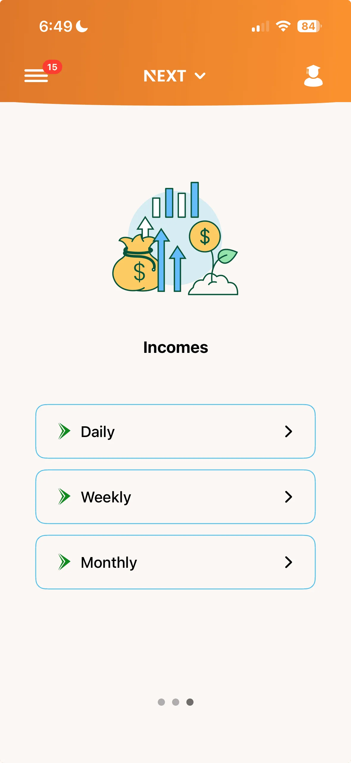 Tracking feature